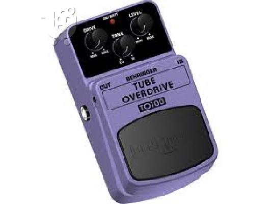PoulaTo: Behringer TUBE OVERDRIVE PEDAL